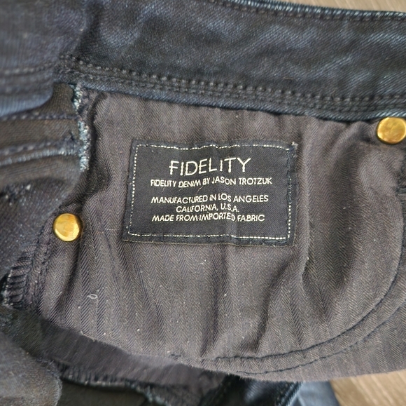 Fidelity womens jeans size 27 - Picture 4 of 4